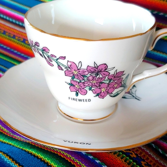 Collectible England Duchess Bone China Teacup and Saucer - Picture 2 of 12